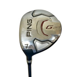 Used Ping G20 Men's LH 7 Wood Senior Flex Graphite Shaft 11506-S000281775