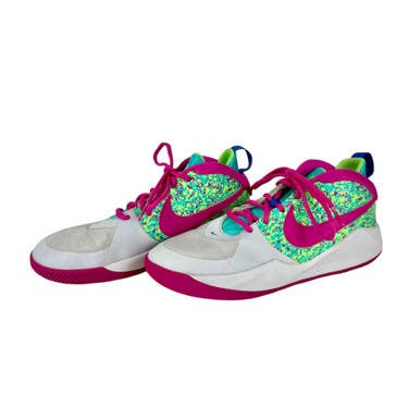Used Nike TEAM HUSTLE Basketball Shoes Junior 05 11506-S000281786