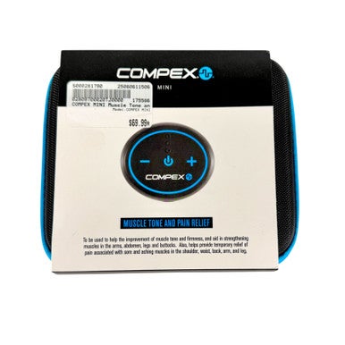 Used COMPEX MINI MUSCLE TONE & PAIN RELIEF DEVICE 11506-S000281790