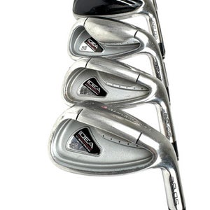 Adams (Used) Right Handed Men's Senior Flex Graphite Shaft Iron Set