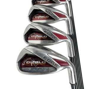 Used Callaway DIABLO EDGE Men's RH Iron Set 5I-PW Regular Flex Graphite Shaft 11506-S000282739