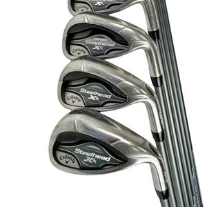 Used Callaway STEELHEAD XR Men's RH Iron Set 5I-AW Regular Flex Graphite Shaft 11506-S000280919
