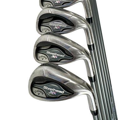 Used Callaway STEELHEAD XR Men's RH Iron Set 5I-AW Regular Flex Graphite Shaft 11506-S000280919