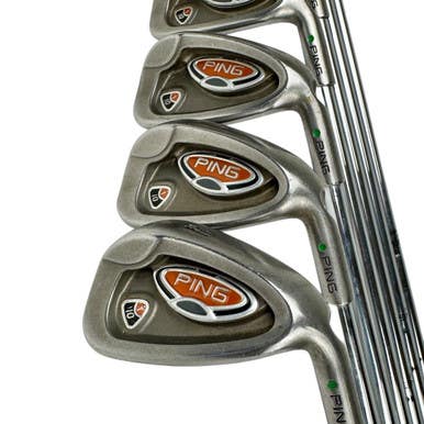 Used Ping I10 Men's RH Iron Set 4I-PW Stiff Flex Steel Shaft 11506-S000280916
