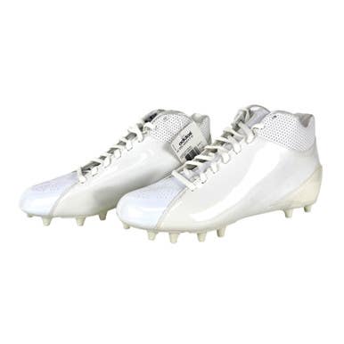 Used Adidas AS SMU ADIZERO Adult FB Cleats White Senior 11.5 11506-S000280979