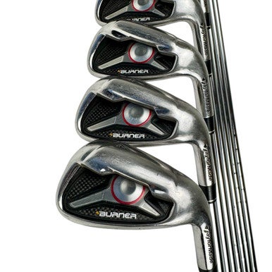 Used Taylormade BURNER Men's RH Iron Set 4I-AW Uniflex Steel Shaft 11506-S000281032