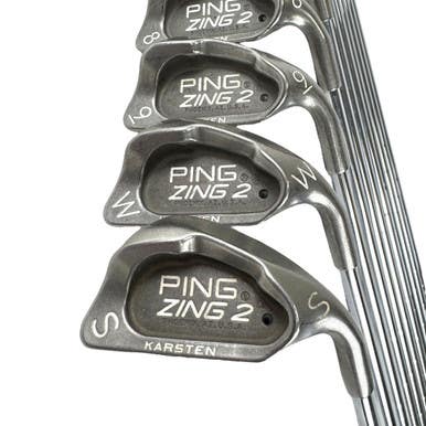 Used Ping ZING 2 BLACK DOT Men's RH Iron Set 1I-SW Steel Shaft 11506-S000281880