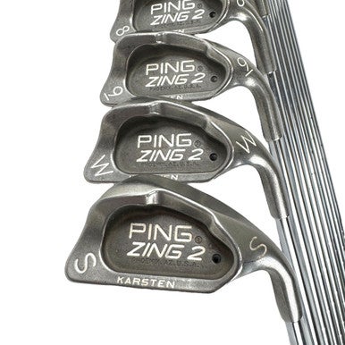 Used Ping ZING 2 BLACK DOT Men's RH Iron Set 1I-SW Steel Shaft 11506-S000281880