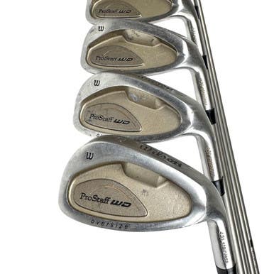 Used Wilson PROSTAFF WD OVERSIZE Womens Iron Set RH 4I-PW 11506-S000283277
