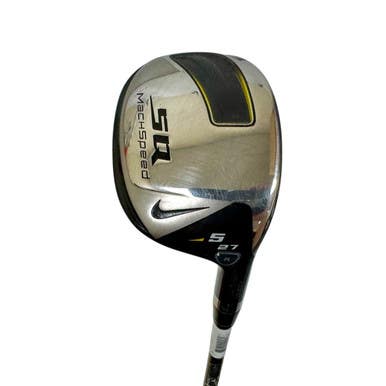 Used Nike SQ MACH SPEED Men's RH 5 Hybrid Regular Flex Graphite Shaft 11506-S000283659