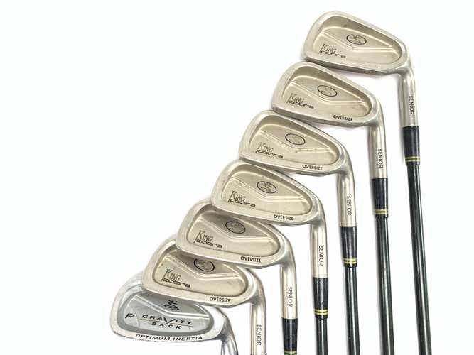 Cobra King Cobra Oversize Senior Iron Set 4-PW AutoClave Senior RH +1'
