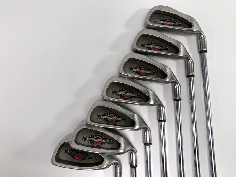 Callaway Big Bertha 1996 Iron Set 3-PW True Temper Memphis "10" Regular RH No 8i