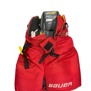 Used Bauer ULTRA SONIC Junior Pant Red SM 11847-S000026988