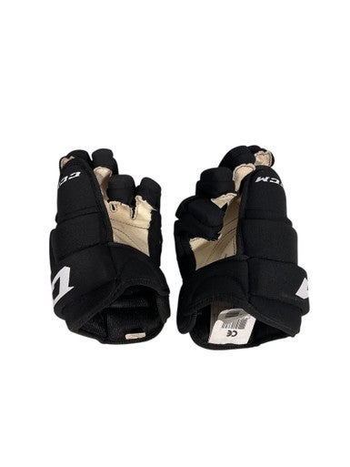 Used CCM EDGE Junior Gloves Black 10" 11847-S000026994