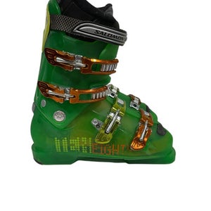 Used Salomon TENEIGHT 4 Mens DH Ski Boot Green 260 MP - M08 - W09 11847-S000027649