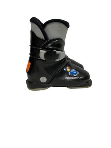 Used Rossignol R18 Boys DH Ski Boot Black 185 MP - Y12 11847-S000027647