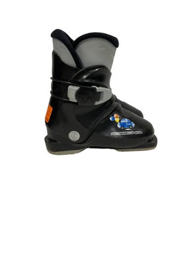 Used Rossignol R18 Boys DH Ski Boot Black 185 MP - Y12 11847-S000027647