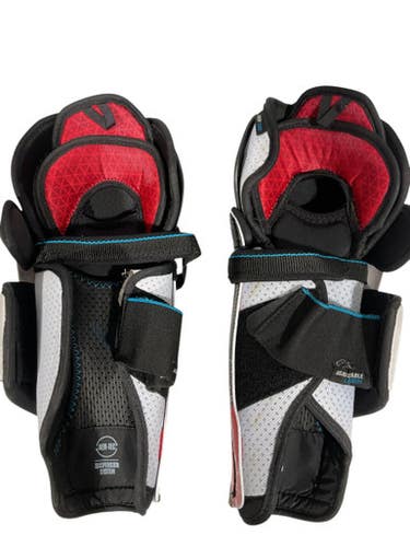 Used CCM Junior Shin Guards Black And White 13" 11847-S000026849