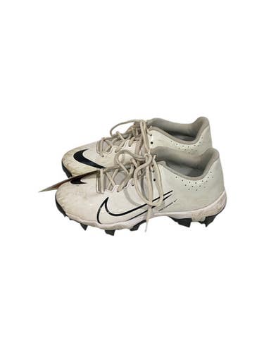 Used Nike DIAMOND BB/SB Cleats White Junior 03.5 11847-S000027790