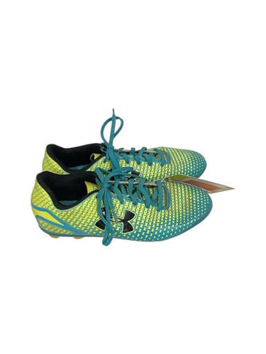 Used Under Armour Soccer Cleats Turquoise Junior 04 11847-S000027789