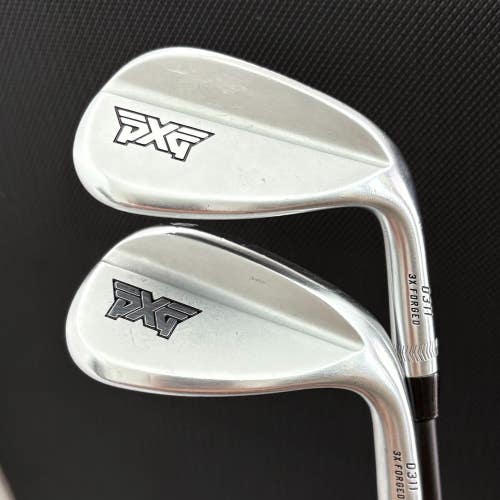 PXG 0311 3X FORGED CHROME WEDGE SET (54 & 60 DEGREES) +1/2"