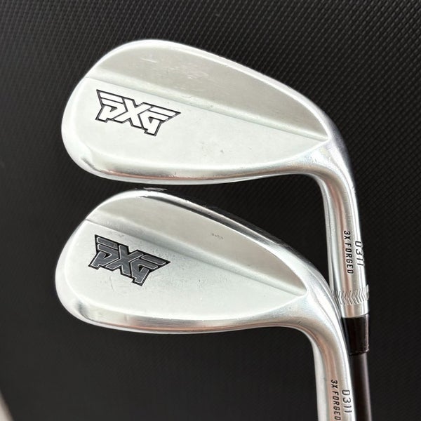 PXG 0311 3X FORGED CHROME WEDGE SET (54 & 60 DEGREES) +1/2"