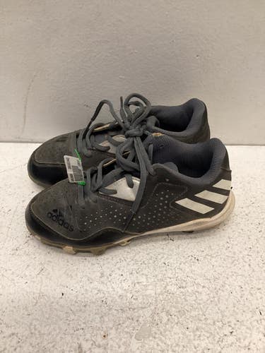 Used Adidas BB/SB Cleats Grey Junior 02 11443-S000196904