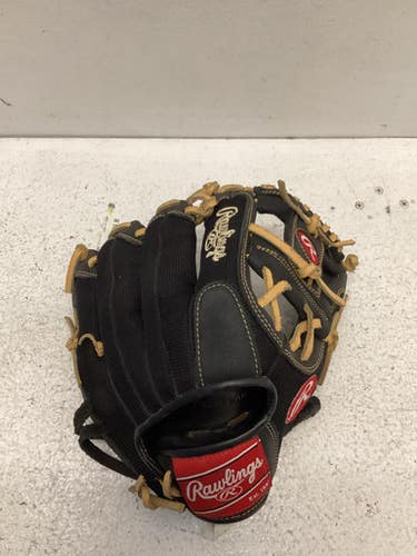 Used Rawlings R115BBR BB/SB Glove RH Throw Black 11 1/2" 11443-S000196900