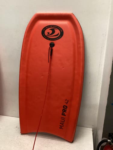 Used California Board Co MAUI PRO 42 Body Board Red 41" 11443-S000196886