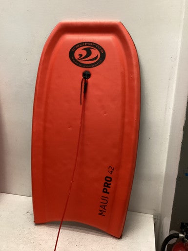 Used California Board Co MAUI PRO 42 Body Board Red 41" 11443-S000196886