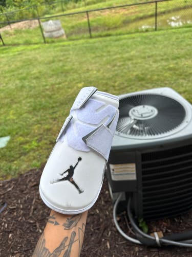 White Senior Air Jordan Elbow Protection (New)