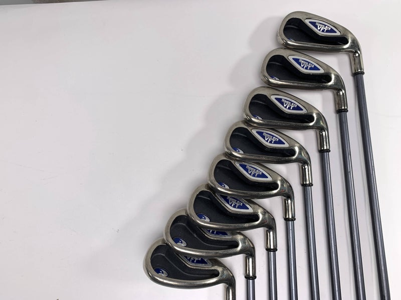 Callaway Hawkeye VFT Iron Set 4-PW+SW 55g Ladies Graphite Womens RH