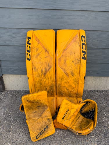 35"  CCM Axis 2 Pro Regular Goalie Full Set Pro Stock (Used)