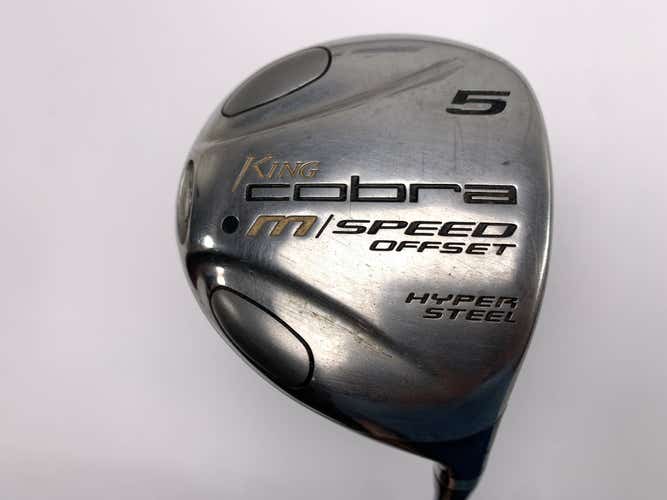 Cobra M Speed Offset 5 Fairway Wood 18*  Bassara M Speed Tuned 55g Womens RH
