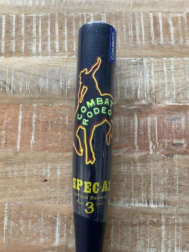 2025 Combat MFG "Saddle Up" Spec A1 Alloy BBCOR Certified Bat (-3) 29 oz 32" (New)