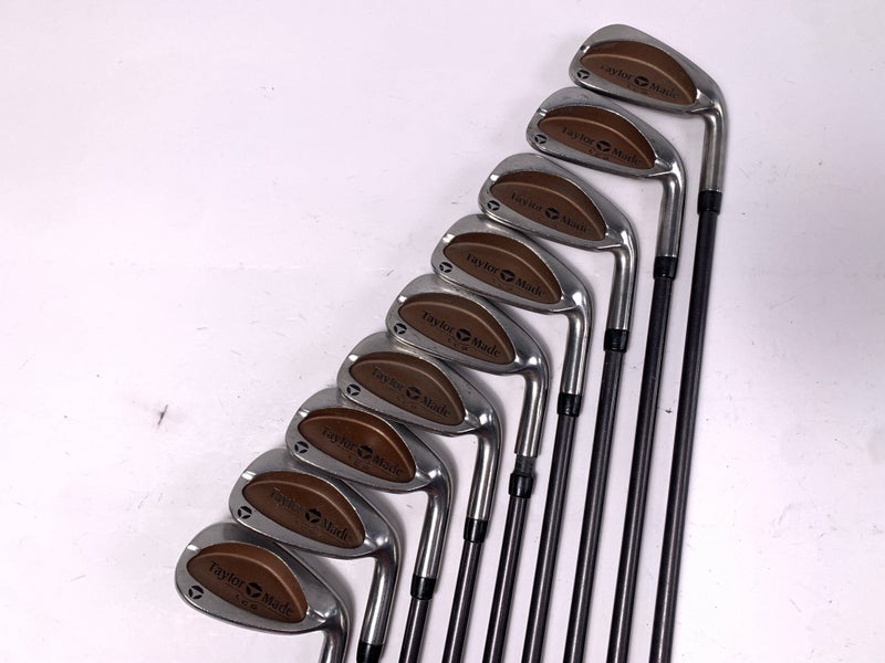 TaylorMade Burner LCG Iron Set 3-PW+SW Bubble 2 R-80 Regular Graphite Mens RH