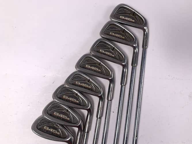 Tommy Armour 845 S Silver Scot Iron Set 3-PW Tour Step Regular Steel Mens RH