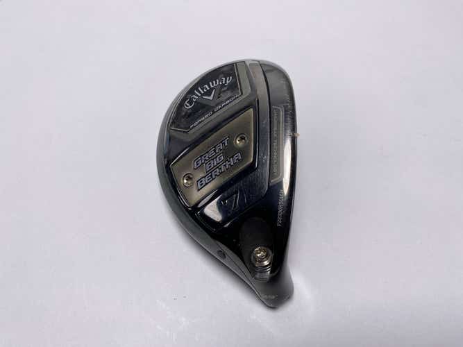 Callaway Great Big Bertha 23 7 Hybrid 29* HEAD ONLY Mens RH