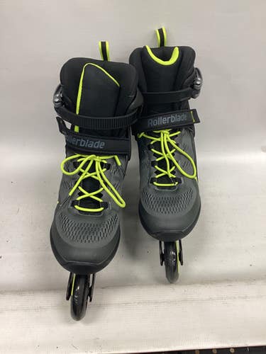 Used Rollerblade MACROBLADE 80 Senior Rec Fitness Skates Grey Senior 11 11851-S000036362