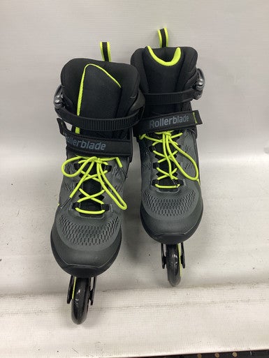 Used Rollerblade MACROBLADE 80 Senior Rec Fitness Skates Grey Senior 11 11851-S000036362