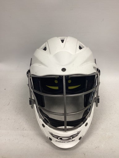 Used Cascade CS R Lacrosse Helmet White One Size 11851-S000036360