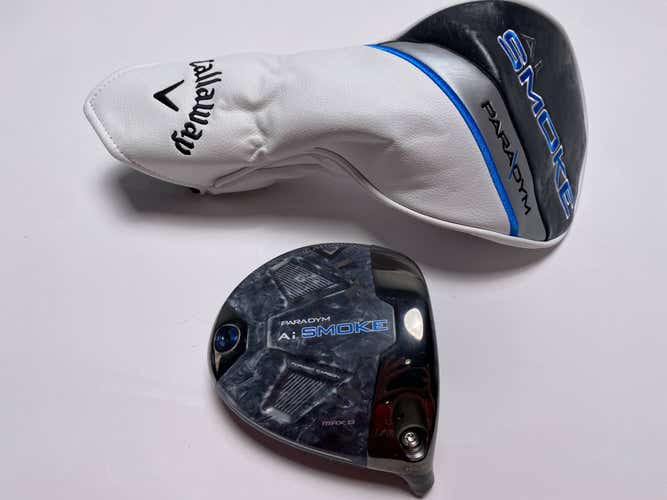 Callaway Paradym Ai Smoke Max D Driver 10.5* HEAD ONLY Mens RH HC- NEW
