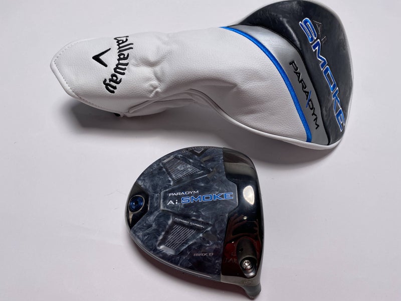 Callaway Paradym Ai Smoke Max D Driver 10.5* HEAD ONLY Mens RH HC- NEW