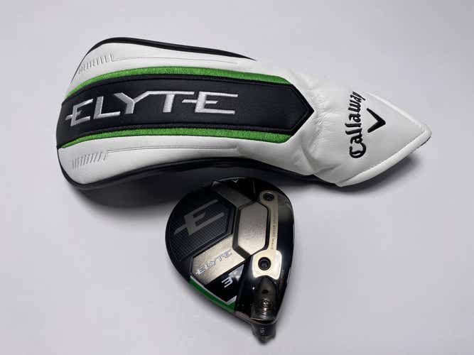 Callaway Elyte 3 Fairway Wood 15* HEAD ONLY Mens RH HC - NEW