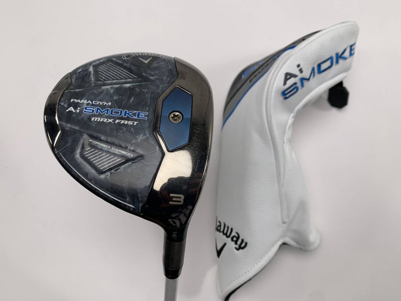 Callaway Paradym Ai Smoke Max Fast 3 Fairway Wood 16* Eldio 40g Ladies RH HC