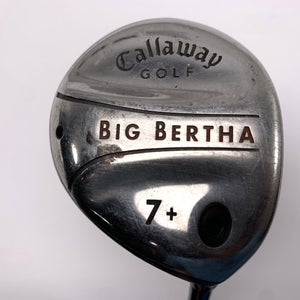 Callaway 2004 Big Bertha 7+ Fairway Wood RCH 75w Regular Graphite Mens RH