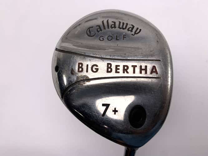 Callaway 2004 Big Bertha 7+ Fairway Wood RCH 75w Regular Graphite Mens RH