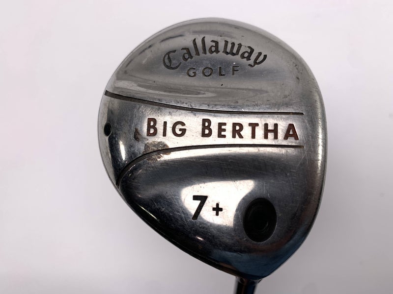 Callaway 2004 Big Bertha 7+ Fairway Wood RCH 75w Regular Graphite Mens RH