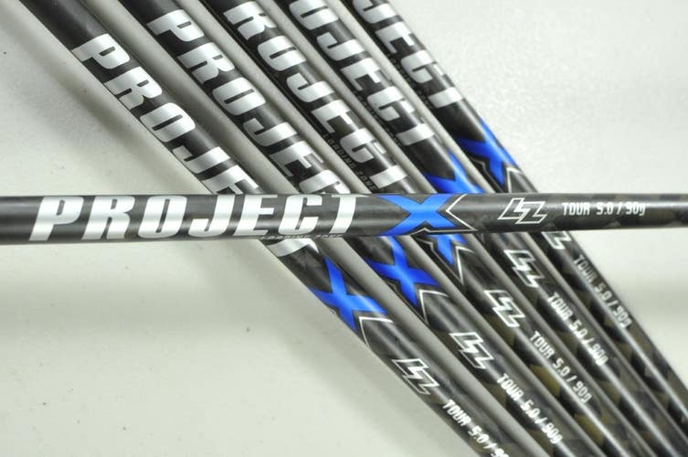 Project X LZ Tour 5.0 90g Regular Flex Iron Shaft Set .355 Graphite 6pc # 200699