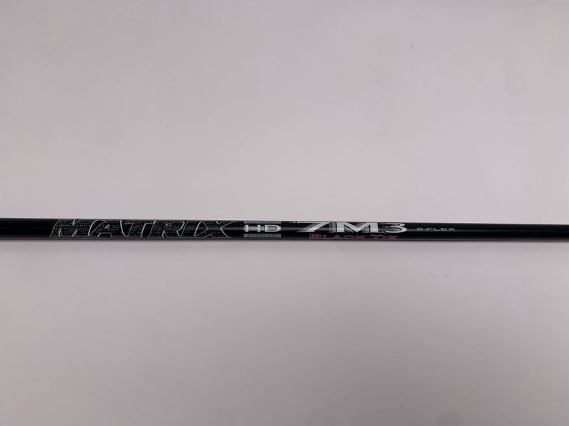 Matrix Ozik 7M3 Black Tie Stiff Graphite Driver Shaft 43" Pull 0.335